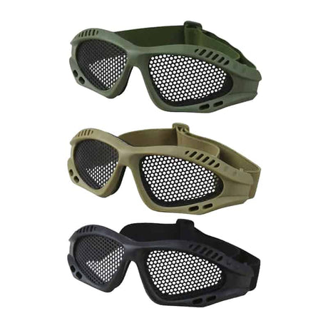 Kombat UK Mesh Glasses - Socom Tactical Airsoft Fleet - - Kombat UK Airsoft