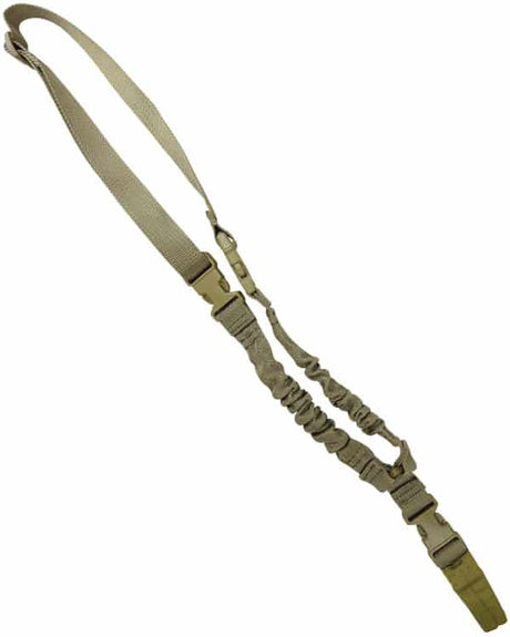 Kombat UK Single Point Bungee Sling-Kombat UK-Tan-Socom Tactical Airsoft