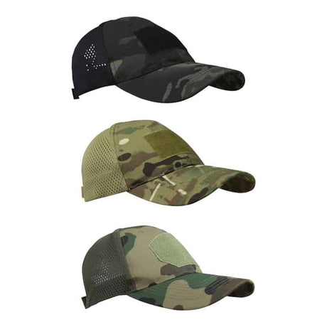 Kombat UK Spec-Ops Mesh Baseball Cap - Socom Tactical Airsoft Fleet - - Kombat UK Airsoft