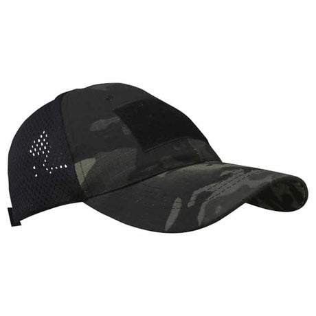 Kombat UK Spec-Ops Mesh Baseball Cap-Kombat UK-BTP Black-Socom Tactical Airsoft