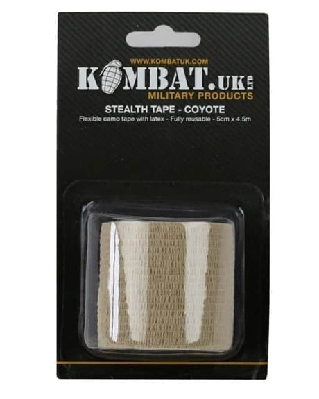 Kombat UK Stealth Tape - Coyote - Socom Tactical Airsoft - -  Airsoft