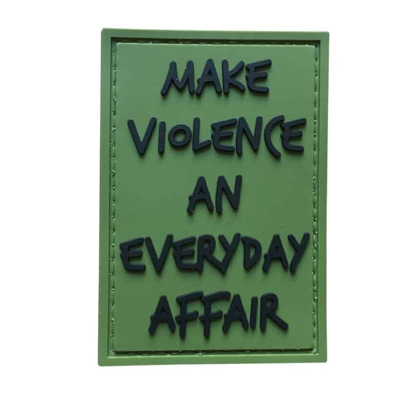 TPB Make Violence An Everyday Affair Patch - Socom Tactical Airsoft - -  Airsoft