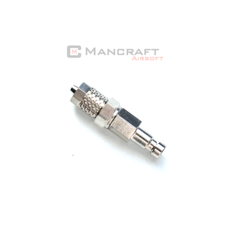 Mancraft Male MICRO To 4mm Hose - Socom Tactical Airsoft Fleet - - Mancraft HPA Airsoft