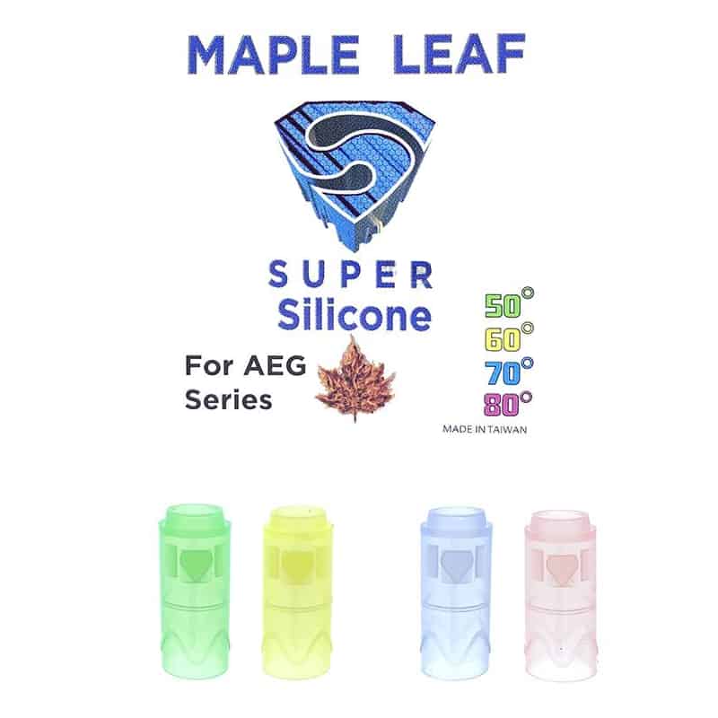 Maple Leaf Super Silicone Hop Rubber For AEG - 50 Degree - Socom Tactical Airsoft Fleet - - Maple Leaf Airsoft