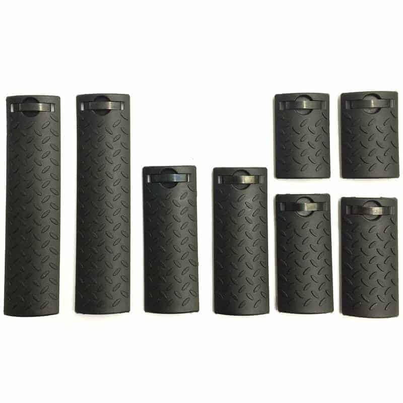 Rail cover assorted size set for 20mm rails - Socom Tactical Airsoft - - Socom Tactical Airsoft Airsoft