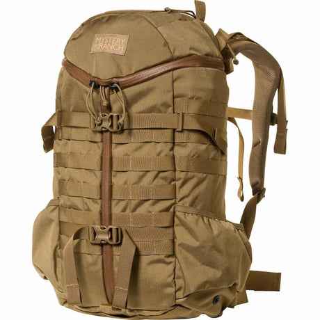 Mystery Ranch 2 Day Assault Pack L/XL - Coyote - Socom Tactical Airsoft Fleet - - Mystery Ranch Airsoft