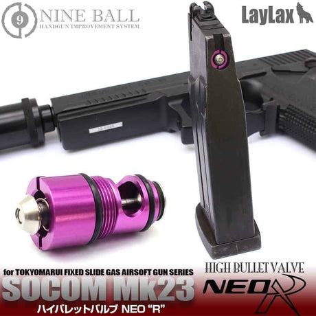 Nine Ball High flow release valve - Tokyo Marui MK23 From Nine Ball