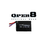 Oper8 11.1V Lipo 1500MAH Block Battery-Oper8 Power-Mini Tamiya-Socom Tactical Airsoft