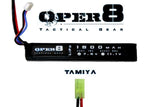 Oper8 7.4v Lipo Stick 1500MAH - Socom Tactical Airsoft Fleet - -  Airsoft