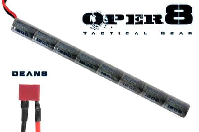 Oper8 9.6v 1600MAH Stick Battery - Socom Tactical Airsoft - -  Airsoft