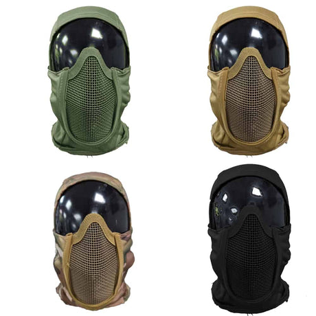 Oper8 Raptor Balaclava Mesh Mask - Socom Tactical Airsoft Fleet - - Oper8 Airsoft