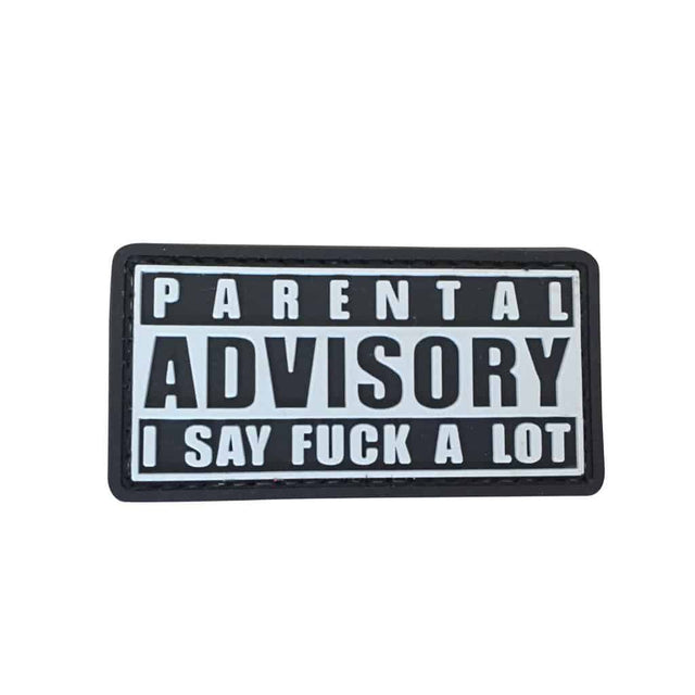 TPB Parental Advisory PVC Patch - Socom Tactical Airsoft - - The Patch Board Airsoft