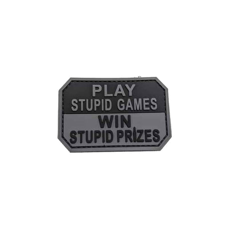 TPB Play Stupid Games, Win Stupid Prizes Patch - Socom Tactical Airsoft - -  Airsoft