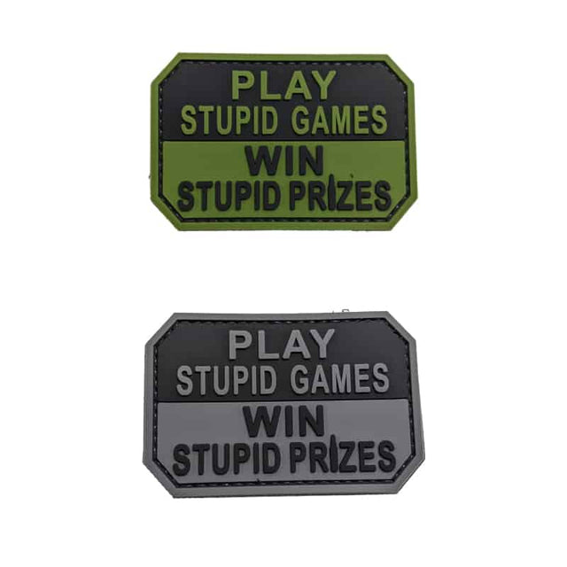 TPB Play Stupid Games, Win Stupid Prizes Patch - Socom Tactical Airsoft - - The Patch Board Airsoft