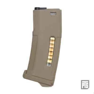 PTS Enhanced Polymer Magazine Gen 2(EPM AEG) - Dark Earth - Socom Tactical Airsoft Fleet - - PTS Syndicate Airsoft