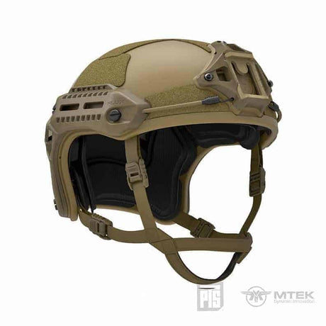 PTS MTEK FLUX Helmet-PTS Syndicate-Coyote Brown-Socom Tactical Airsoft