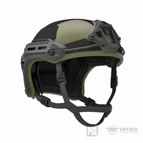 PTS MTEK FLUX Helmet-PTS Syndicate-Olive-Socom Tactical Airsoft