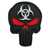 TPB Punisher Skull Biohazard Patch - Socom Tactical Airsoft - -  Airsoft