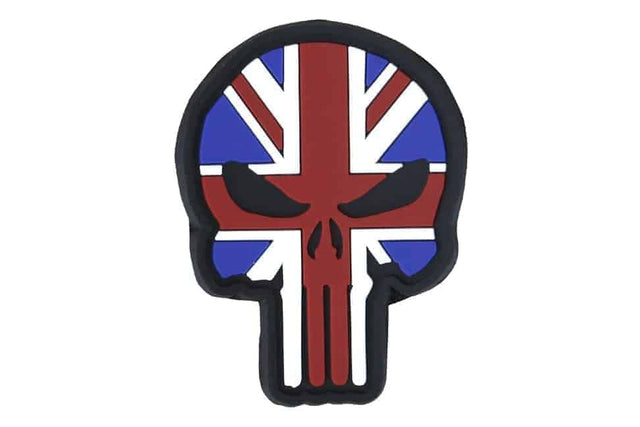 TPB Punisher UK Flag Patch - Socom Tactical Airsoft - - The Patch Board Airsoft