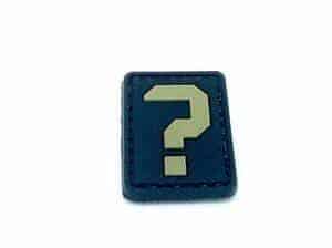 Question mark '?' small patch (Tan)-Socom Tactical Airsoft-Socom Tactical Airsoft