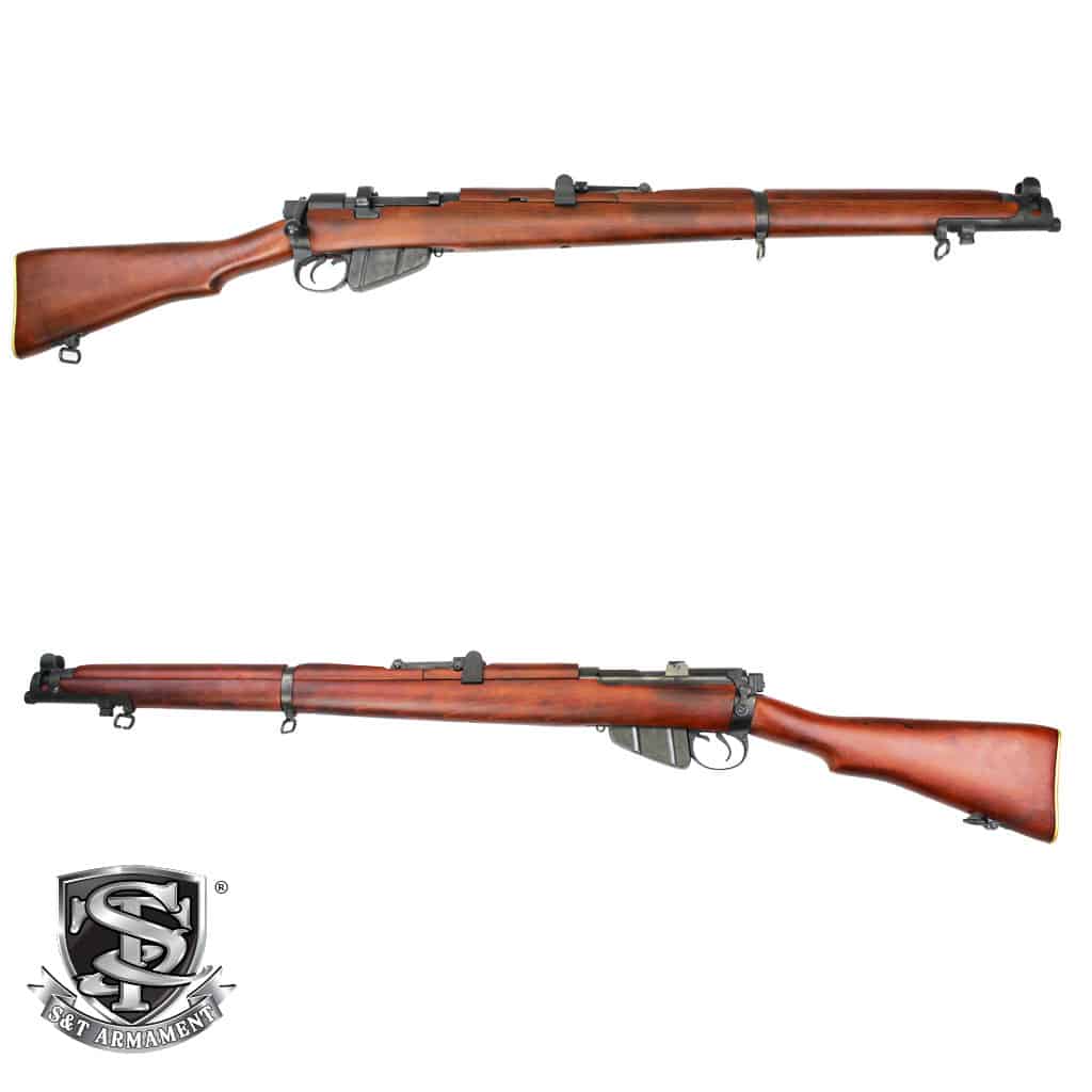 S&T Lee Enfield No. 1 Mk III (Real Wood) - Socom Tactical Airsoft - - S&amp;T Airsoft