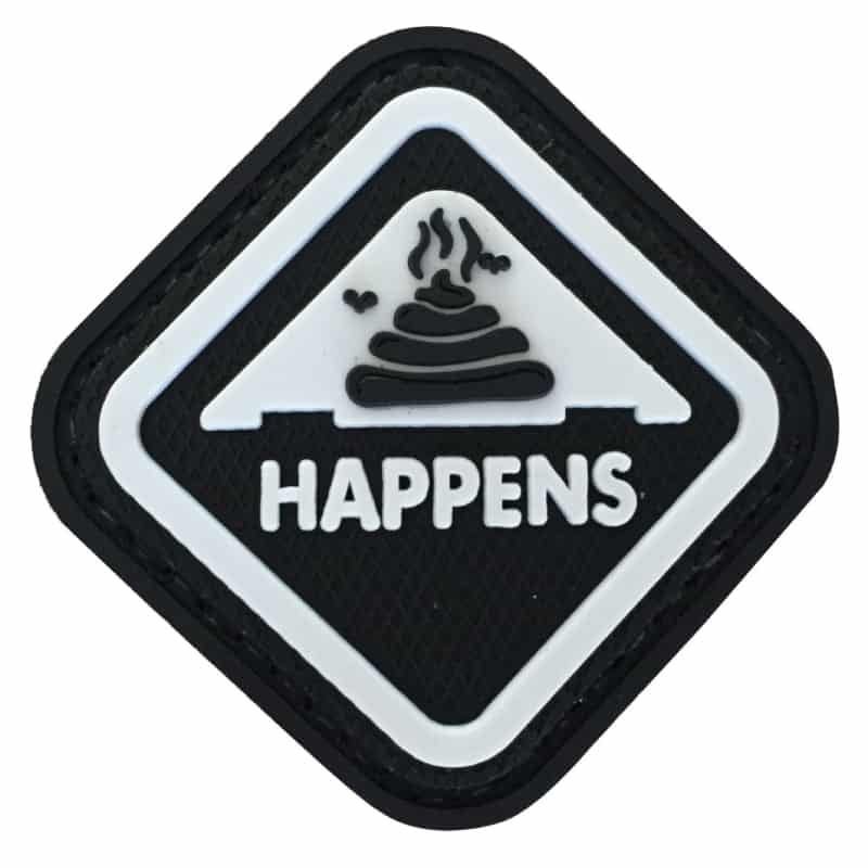 TPB S**t Happens Patch - Socom Tactical Airsoft - - The Patch Board Airsoft