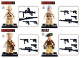 Sluban WWII Mini Figures in Bag-Sluban-Socom Tactical Airsoft