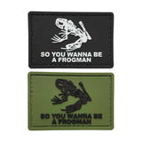 TPB So You Wanna Be A Frogman Patch - Socom Tactical Airsoft Fleet - - The Patch Board Airsoft