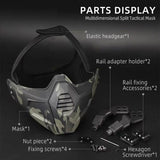 WoSport Multi-Fit Lower Face Mask - Socom Tactical Airsoft - -  Airsoft