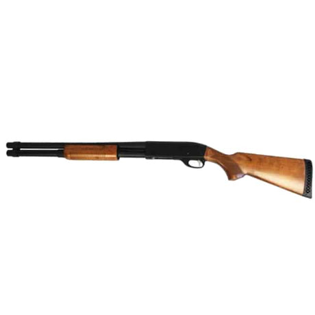 S&T M870 Spring Shotgun Long (Real Wood) - Socom Tactical Airsoft Fleet - - S&amp;T Airsoft