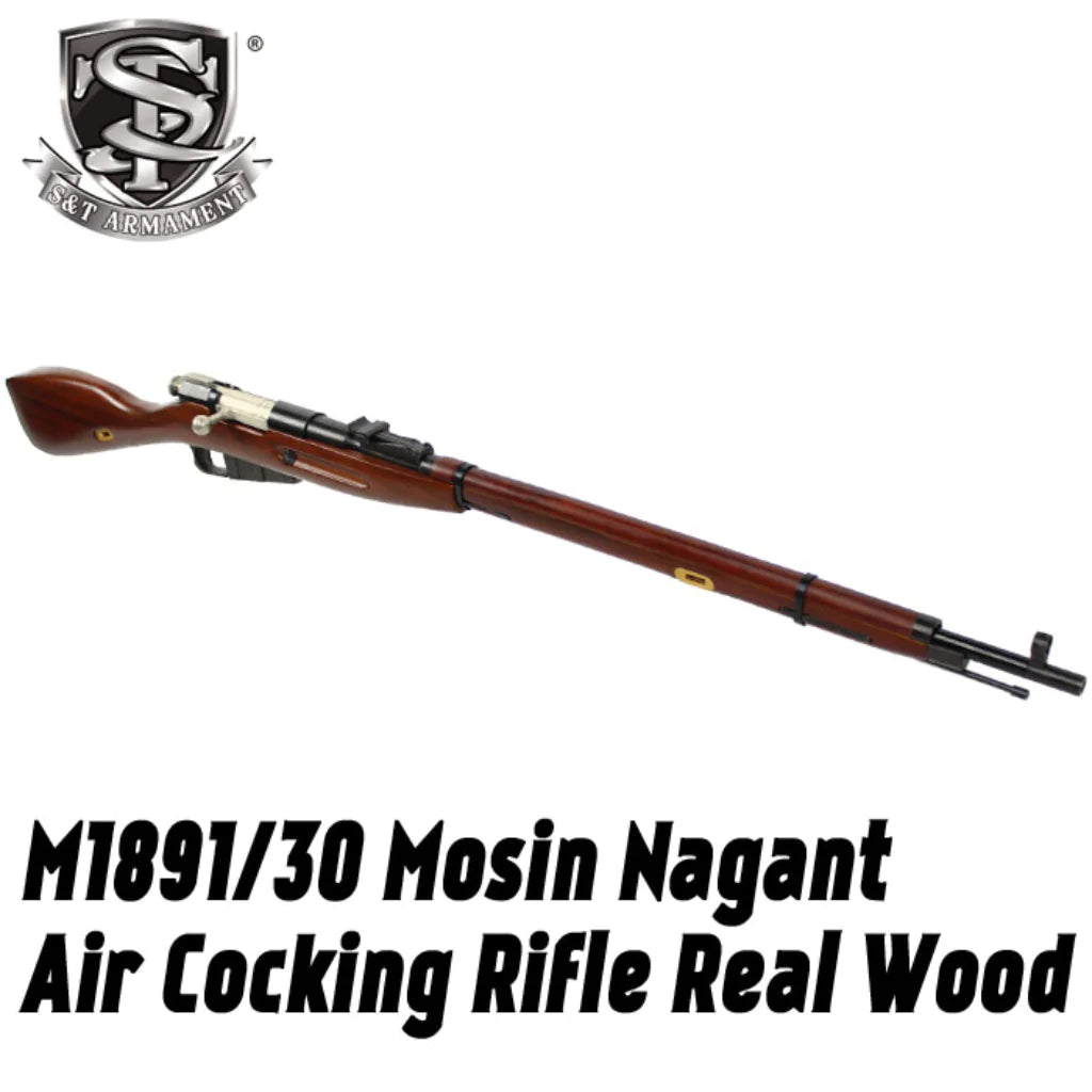 S&T 1891/30 Mosin Nagant Spring Rifle - Socom Tactical Airsoft - - S&amp;T Airsoft