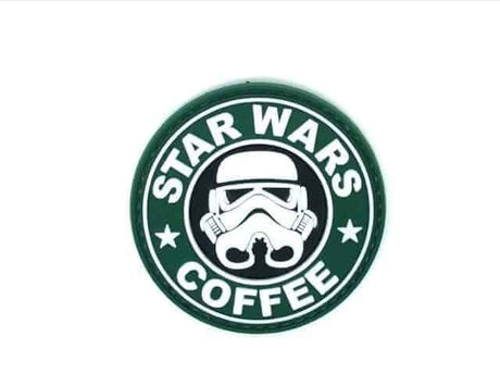 TPB Star Wars Coffee Patch (Green) - Socom Tactical Airsoft - - The Patch Board Airsoft