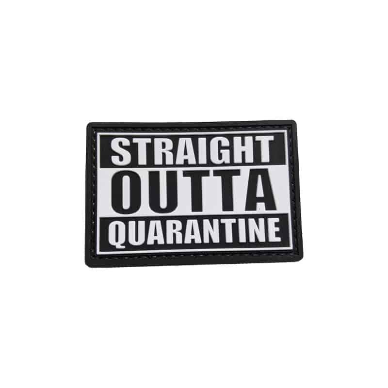 TPB Straight Outta Quarantine Patch - Socom Tactical Airsoft - - The Patch Board Airsoft