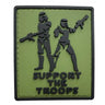 TPB Support The Troops PVC Patch - Socom Tactical Airsoft - -  Airsoft