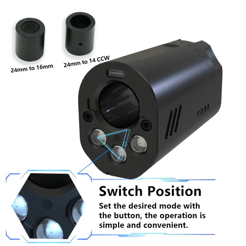 T238 RGB+ Rainbow Burst+ Tracer Unit-T238-Socom Tactical Airsoft