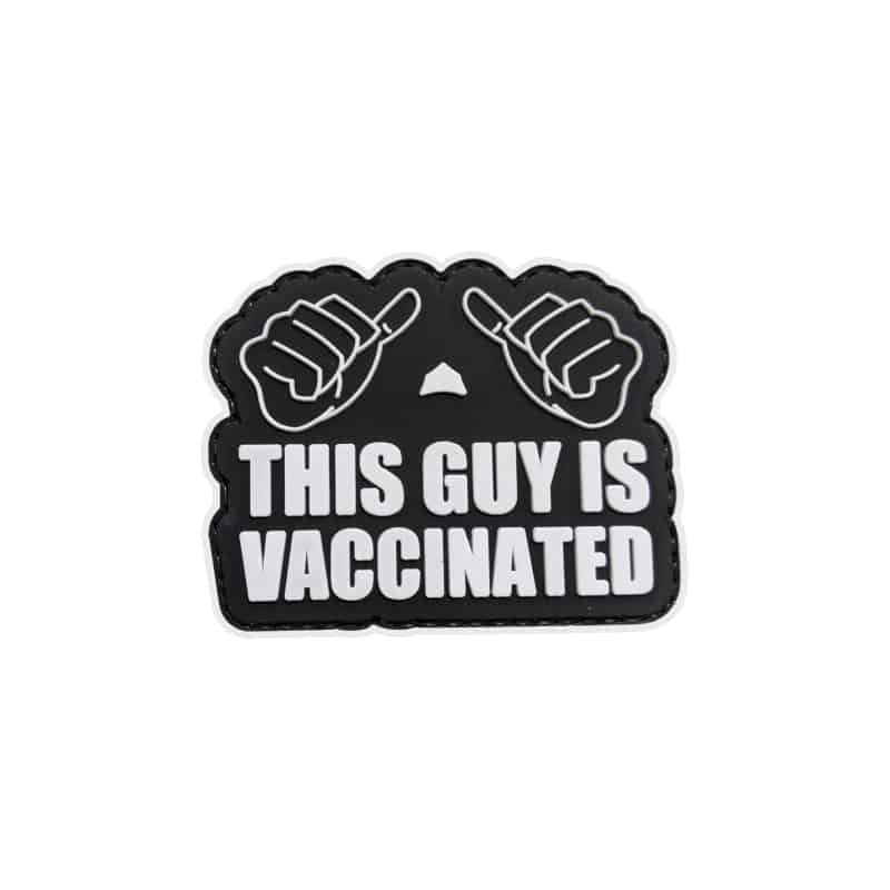 TPB This Guy Is Vaccinated Patch - Socom Tactical Airsoft - - The Patch Board Airsoft