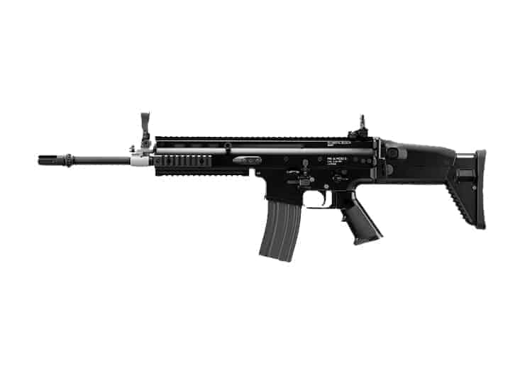 Tokyo Marui Scar-L MK16 MOD0 Recoil Black - Socom Tactical Airsoft Fleet - - Tokyo Marui Airsoft