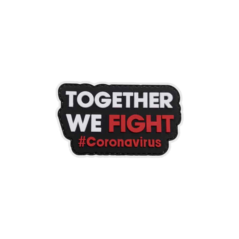 TPB Together We Fight Coronavirus Patch - Socom Tactical Airsoft - - The Patch Board Airsoft