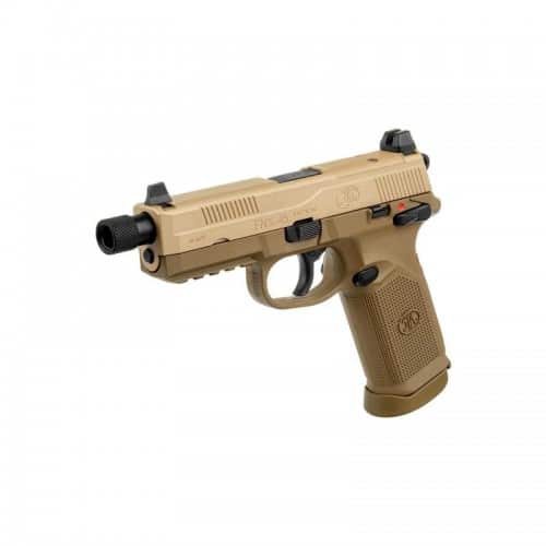 Tokyo Marui FNX-45 Gas Blowback Pistol - Dark Earth - Socom Tactical Airsoft - - Tokyo Marui Airsoft