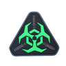 TPB Biohazard Triangle Patch-The Patch Board-Green-Socom Tactical Airsoft