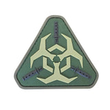 TPB Biohazard Triangle Patch-The Patch Board-Olive-Socom Tactical Airsoft