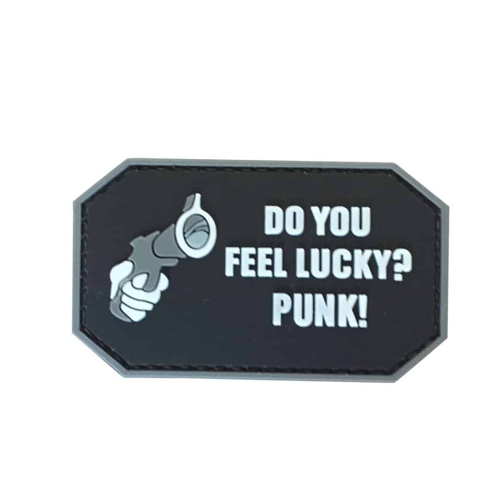 TPB Do You Feel Lucky? Punk! Patch-The Patch Board-Socom Tactical Airsoft