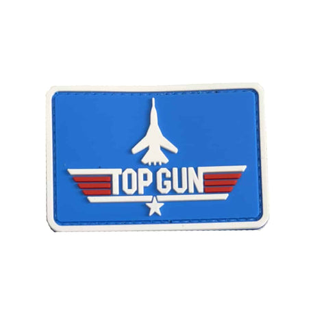 TPB Top Gun Insignia Patch (Blue) - Socom Tactical Airsoft - - The Patch Board Airsoft