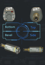 T238  Brushless Motor  High Torque & Speed (Long Shaft) - Socom Tactical Airsoft - -  Airsoft