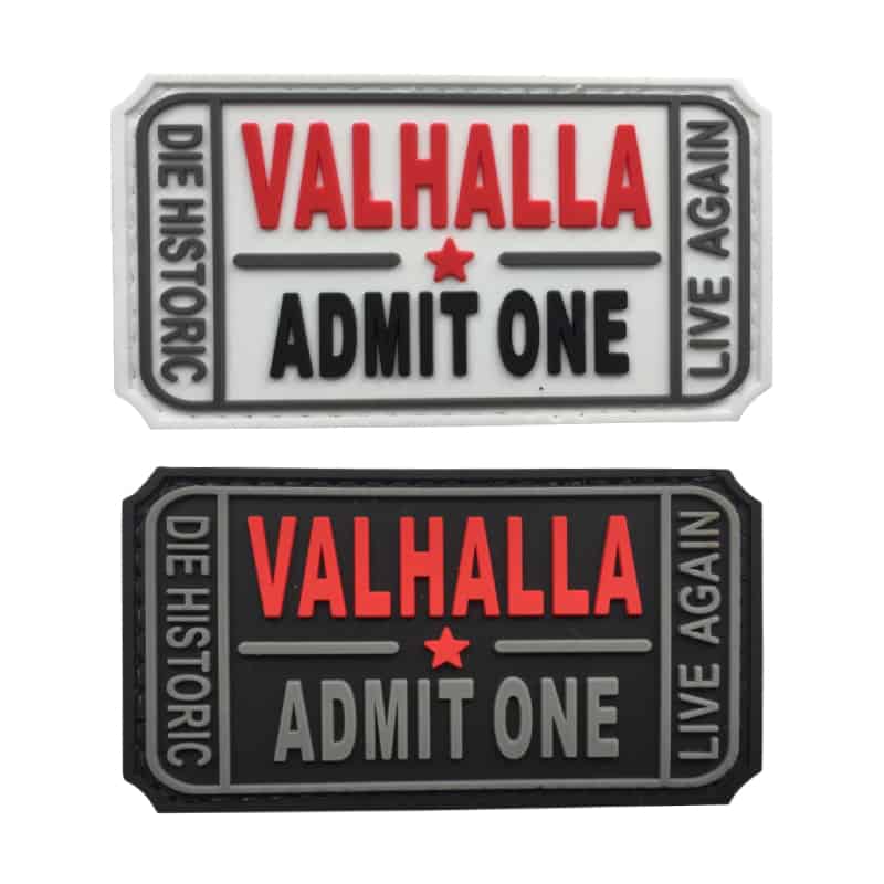 TPB Valhalla Entrance Ticket Patch - Socom Tactical Airsoft - - The Patch Board Airsoft