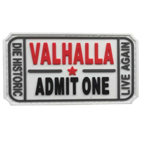 TPB Valhalla Entrance Ticket Patch - Socom Tactical Airsoft - -  Airsoft