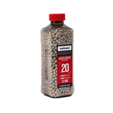 Valken Accelerate Airsoft BBs 0.20g Biodegradable BB (2500) From Valken Airsoft