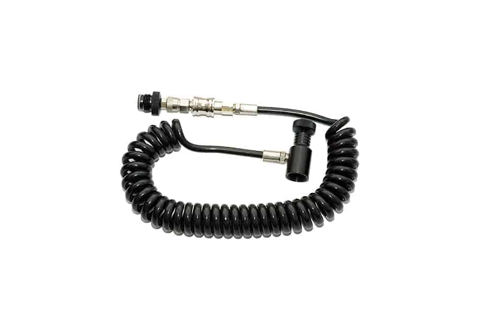 Valken Remote coil HPA hose line with quick disconnect - Socom Tactical Airsoft - - Valken Airsoft Airsoft