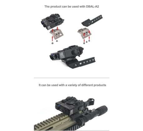 Wadsn Fusion Micro Hub 2.0 For 20mm Rail - Socom Tactical Airsoft Fleet - -  Airsoft