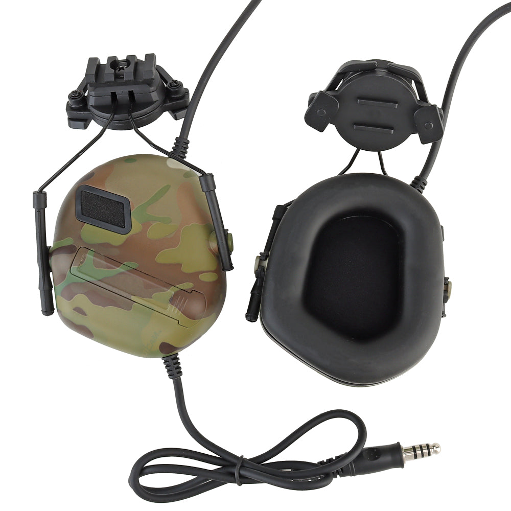 WBD 5th Generation Headset For Helmet (With sound pickup & noise reduction function) (Various Colours)-WBD-Coyote-Socom Tactical Airsoft